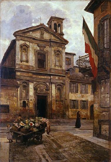 Church of Santo Stefano in Borgogna in Milan, Arturo Ferrari